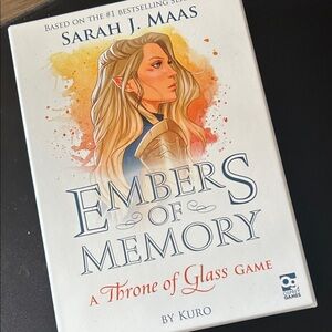 OSPREY Embers of Memory Board Game - White, Gold, Blue